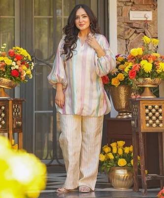 Multicolor Embroidered Co-ord Set 1