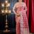 pink woven matka silk blend saree
