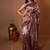 multicolor woven tissue saree