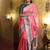 pink hand woven katan silk blend saree