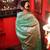 green hand woven katan silk blend saree