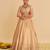 gold embroidered silk lehenga set