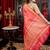 pink hand woven katan silk blend saree