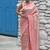 pink hand woven katan silk blend saree