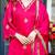 Red Embroidered Kurta Set