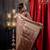brown woven silk blend blend saree