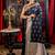 black woven silk blend blend saree