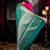 multicolor woven silk blend blend saree