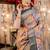 multicolor woven chanderi saree