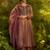 purple hand work kurta palazzo with dupatta