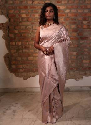 grey woven katan silk blend zari woven all seasons sarees 5