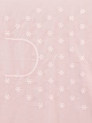 Dusty pink resham & sequins work georgette saree 5