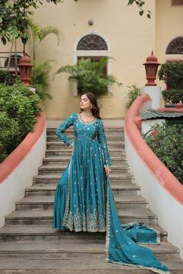 Premium designer readymade top sharara dupatta collection for a comfortable 1