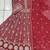 dark red ready to wear faux georgette kurti set with santool inner & dupatta 