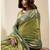 Dark parrot green  handloom tissue soft silk saree – elegant & lightweight traditional wear