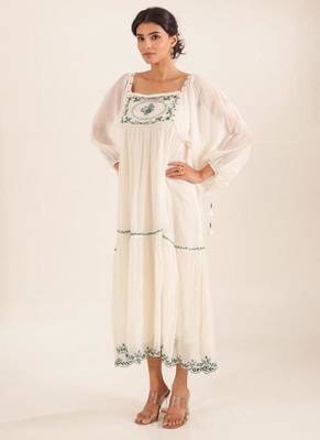 Art sleeve victorian dress 4