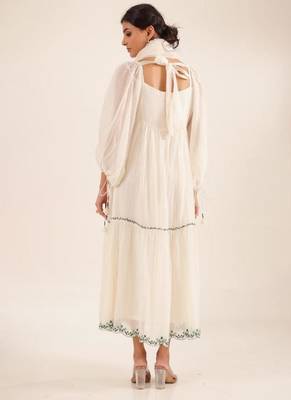 Art sleeve victorian dress 5