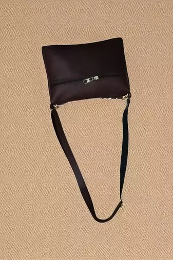 Women Lightweight Fabric Sling Bag Trendy Printed Crossbody Side Purse