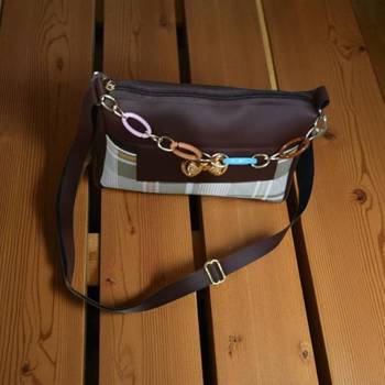 Women Lightweight Fabric Sling Bag Trendy Printed Crossbody Side Purse 3
