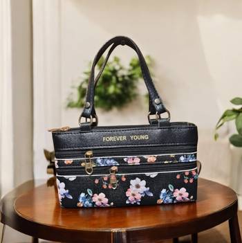 Women Fashion Fabric Sling Bag Printed Crossbody Side Bag for Girls 1