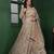 Light Beige Heavy Embroidered Net Lehenga Set