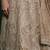 Light Beige Heavy Embroidered Net Lehenga Set