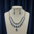 Blue american diamonds necklaces