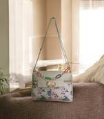 Women Floral Sling Bag Cute Bow Mini Shoulder Side Purse