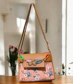 Women Floral Sling Bag Mini Shoulder Side Purse