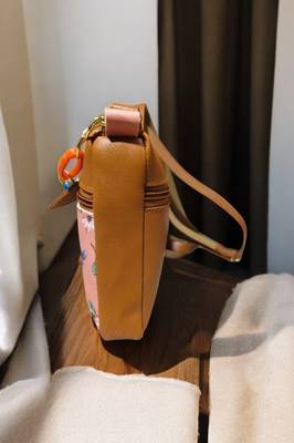 Women Floral Sling Bag Mini Shoulder Side Purse 3