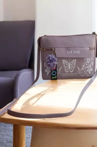 Women Mini Sling Bag Printed Butterfly Shoulder Side Purse