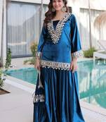 Velvet Mirror Kurta set