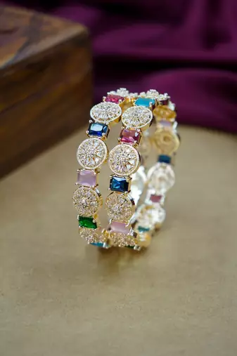 Multy premium ad bangles for women