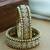Bridal pearl antique bangles