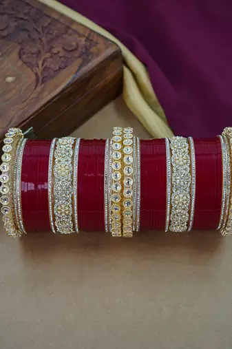Trending punjabi chuda for brides
