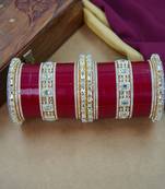 Modern punjabi wedding chuda set