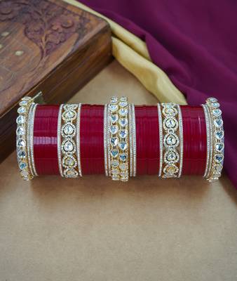 Premium trending punjabi wedding chuda 1