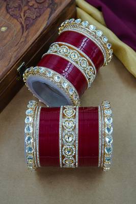 Premium trending punjabi wedding chuda 3