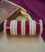 Traditional punjabi bridal chooda