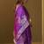 Purple jacquard art silk straight kurta set with dupatta for women