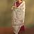 Red solid & printed cotton blend straight kurta set with printed dupatta