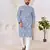 Men's stylish cotton multi color printed kurta for festive & casual wear