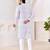 White cotton kurta with soft speckled pattern     lightweight & stylish
