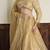 Gold Tissue Sequins Cutdana  Lehenga Set