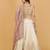 Ivory Silk Lehenga Set With Sequins Zari Cutdana Embroidery