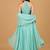 Sea Green Georggette Sequins Pearl Crystal  Lehenga Set
