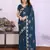 Morpich saree look rich heavy star georgette silk saree with sequins embroidery work saree and blouse