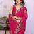 Pink saree look rich heavy star georgette silk saree with sequins embroidery work saree and blouse with beautiful  tone