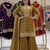 mustard sequins embroidered sharara set