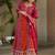  Pink Georgette Sequins Embroidered Gown With Dupatta